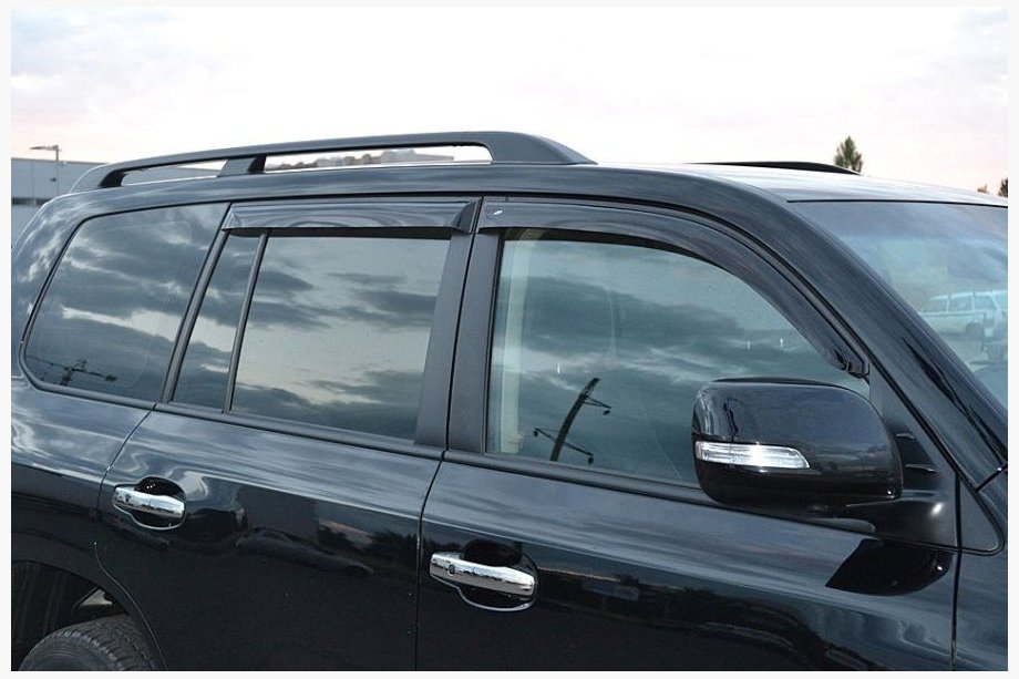 Lexus LX570/450d 2008-2022 Window Deflectors 8 cm (4 pcs, Cobra) Image