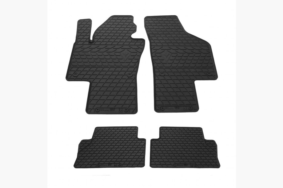 Seat Alhambra 2010- Rubber Floor Mats (4 pcs, Stingray Premium) Image