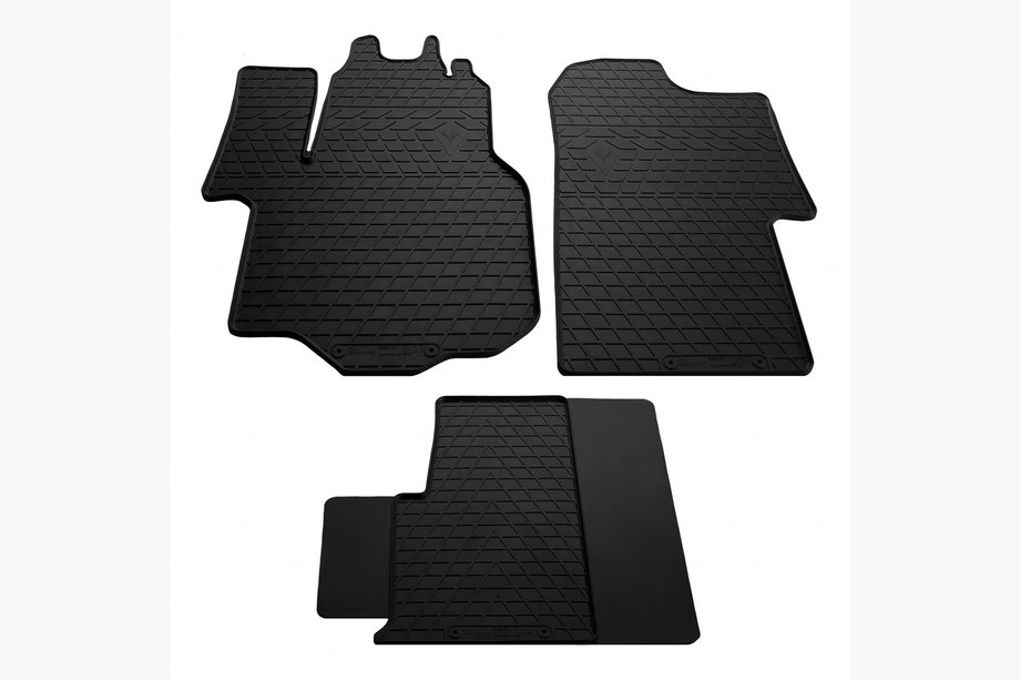 Man TGE 2017- Rubber Floor Mats (3 pcs, Stingray Premium) Image