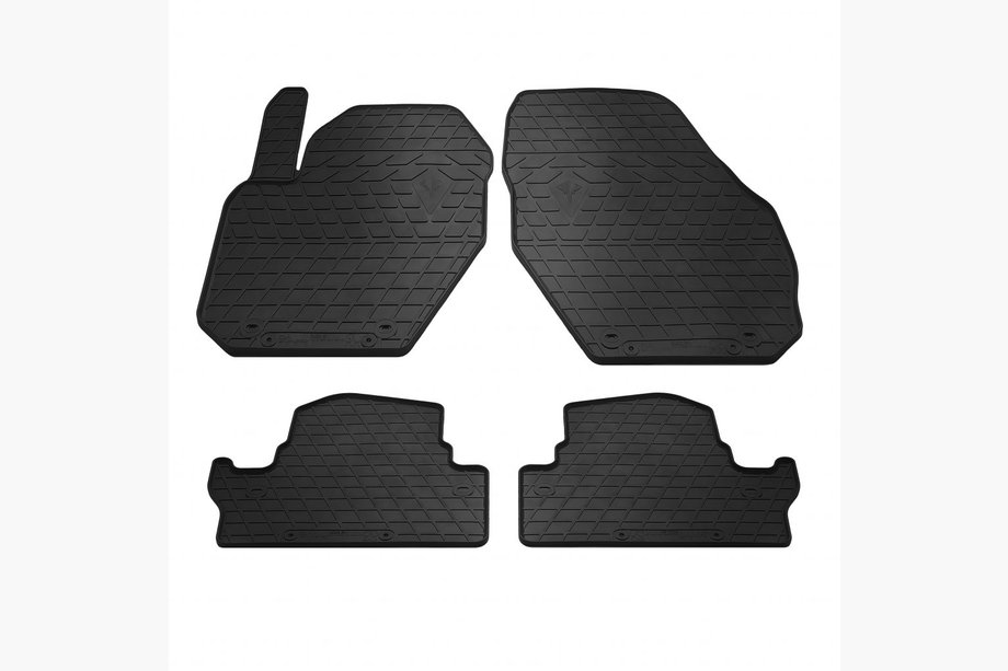 Volvo S60 2010-2018 Rubber Floor Mats (4 pcs, Stingray Premium) Image