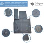 Iveco Daily 2014- Rubber Floor Mats Double Cab (5 pcs, Stingray Premium) photo 2