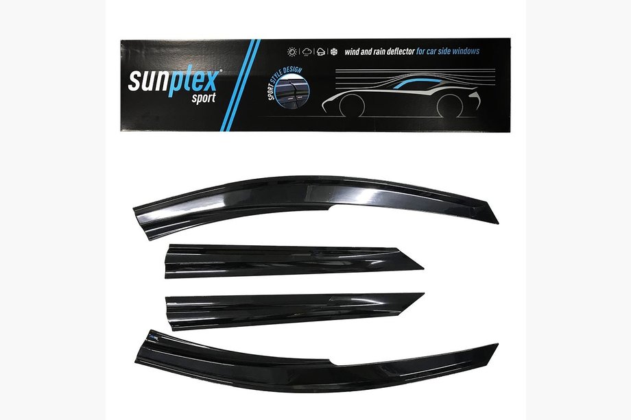 Fiat Tempra 1990-1996 Window Deflectors (4 pcs, Sunplex Sport) Image