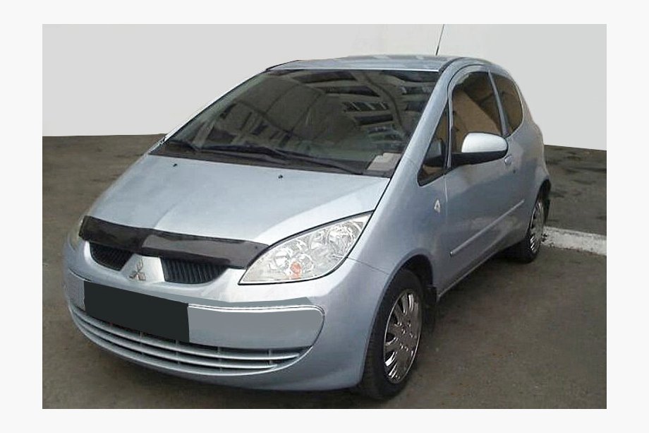 Mitsubishi Colt 2004-2012 Hood Deflector 2009+ (SIM) Image