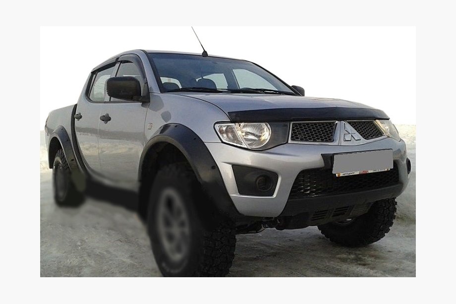Mitsubishi L200 2006-2015 Hood Deflector (HIC) Image