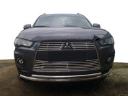 Mitsubishi Outlander 2006-2012 Bonnet Guard Short 2009-2012 (SIM) photo 1