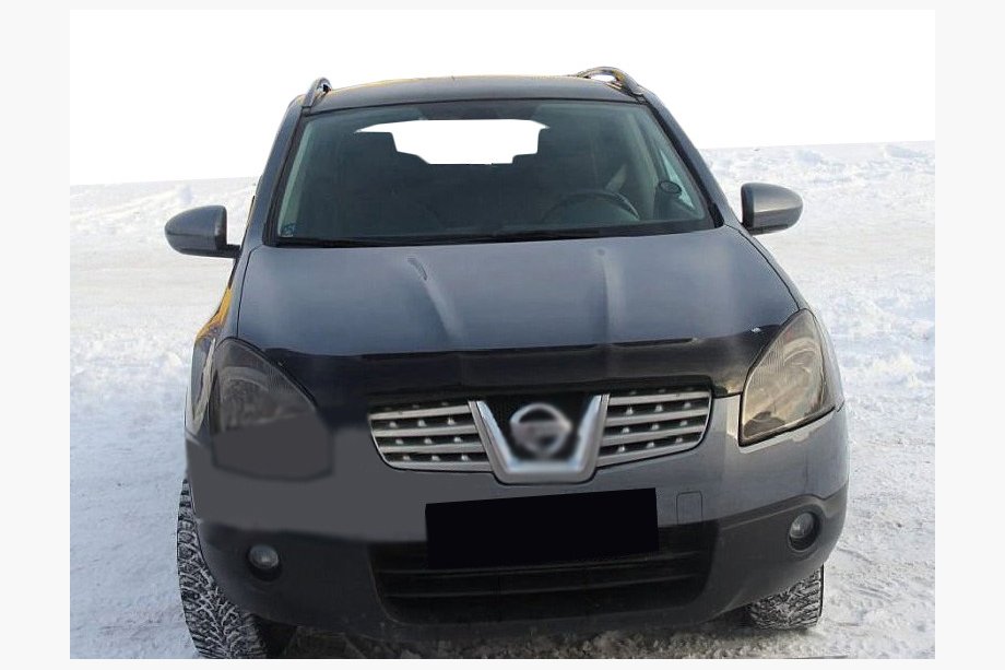 Nissan Qashqai 2007-2010 Hood Deflector (SIM) Image