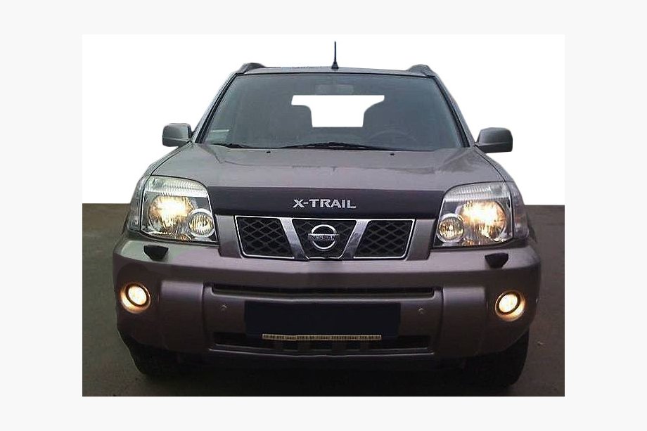 Nissan X-trail T30 2002-2007 Hood Deflector Logo 2001-2007 (SIM) Image