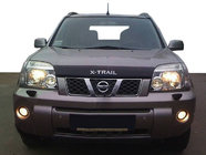 Nissan X-trail T30 2002-2007 Hood Deflector Logo 2001-2007 (SIM) photo 1