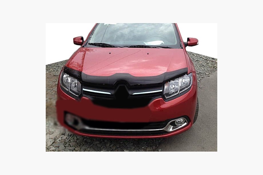 Renault Logan II 2013-2022 Hood Deflector (SIM) Image