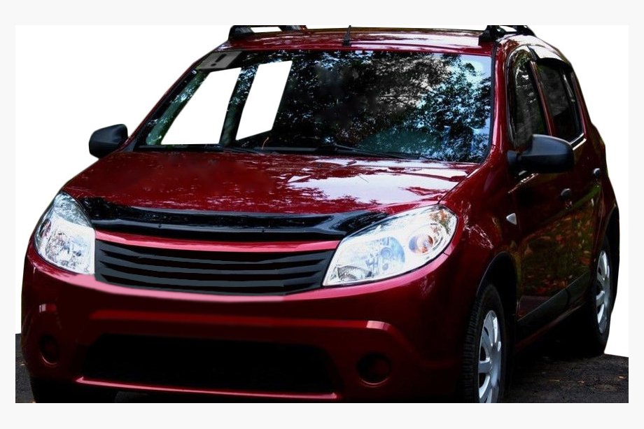 Renault Sandero 2007-2013 Hood Deflector (SIM) Image