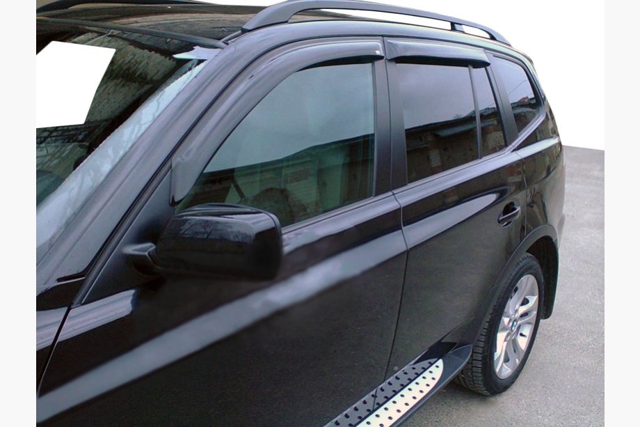 BMW X3 E83 2003-2010 Window Deflectors (4 pcs, SIM) Image