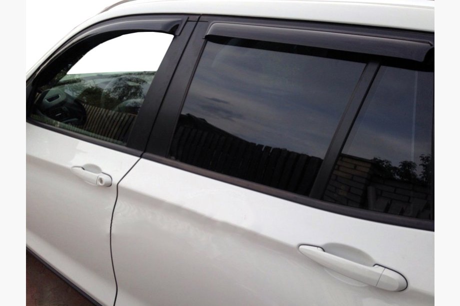BMW X3 F25 2011-2018 Window Deflectors (4 pcs, SIM) Image