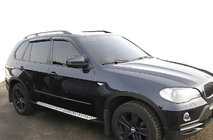 BMW X5 E70 2007-2013 Window Deflectors (4 pcs, SIM) photo 1