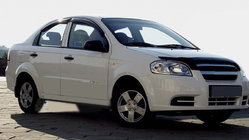 Chevrolet Aveo T250 2005-2011 Window Deflectors SD (4 pcs, SIM) photo 1
