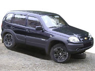 Chevrolet Niva 1998-2020 Window Deflectors (4 pcs, SIM) photo 1