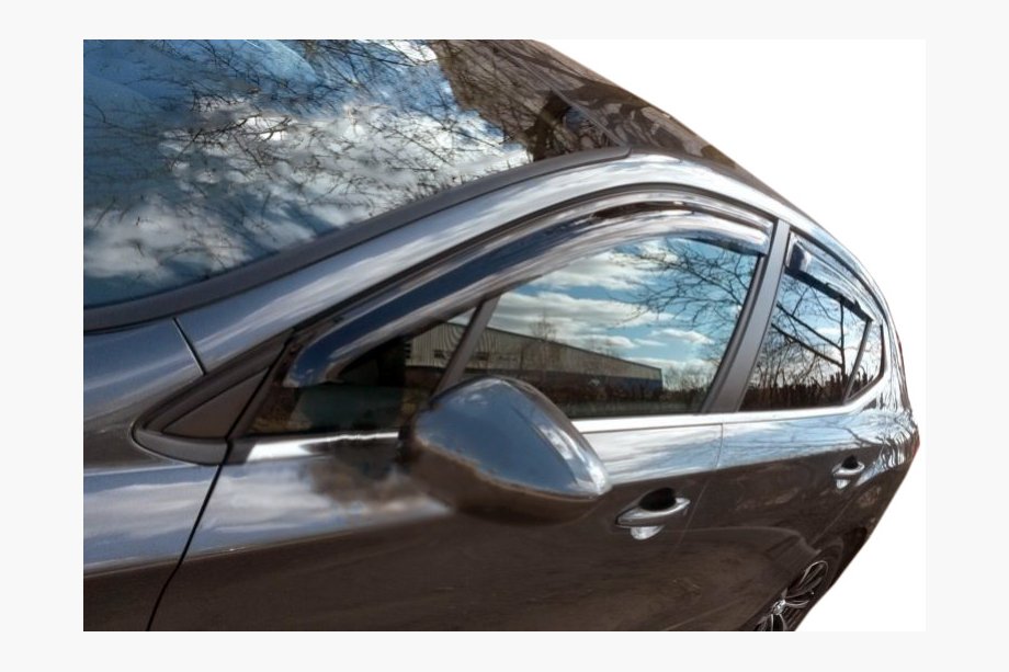 Citroen C-4 2010-2018 Window Deflectors SD (4 pcs, SIM) Image