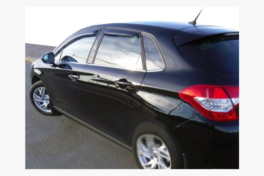 Citroen C-4 2010-2018 Window Deflectors HB (4 pcs, SIM) Image