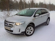 Ford Edge 2014-2024 Window Deflectors (4 pcs, SIM) photo 1