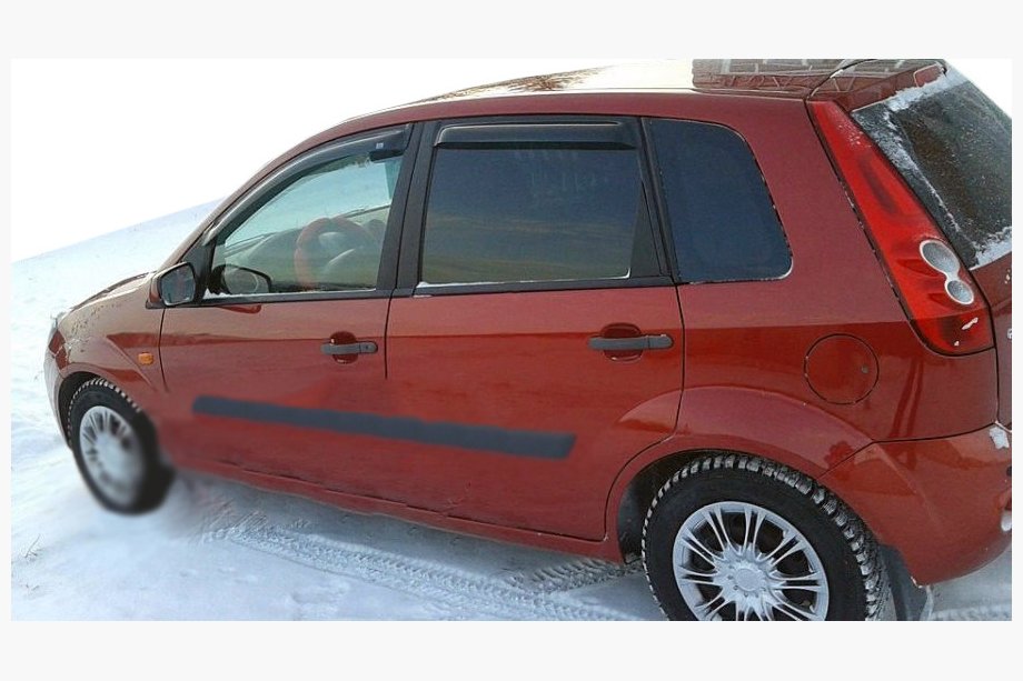 Ford Fiesta 2002-2008 Window Deflectors (4 pcs, SIM) Image