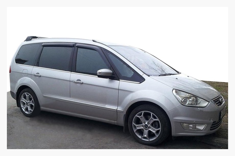 Ford Galaxy 2007-2015 Window Deflectors (4 pcs, SIM) Image