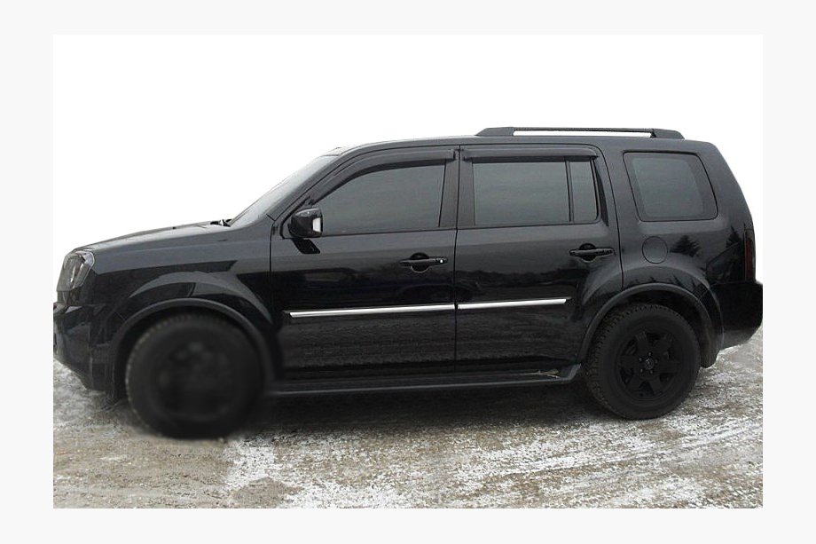 Honda Pilot 2008-2015 Window Deflectors (4 pcs, SIM) Image
