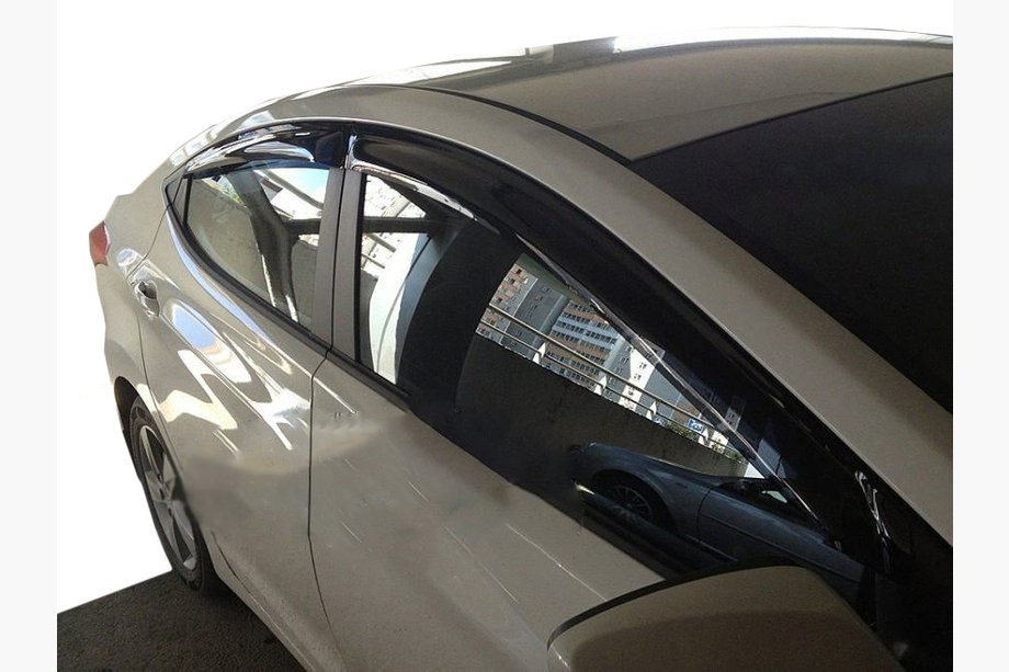 Hyundai Elantra (MD/UD) 2011-2015 Window Deflectors (4 pcs, SIM) Image