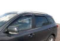 Hyundai Santa Fe 2 2006-2012 Window Deflectors (4 pcs, SIM) photo 1