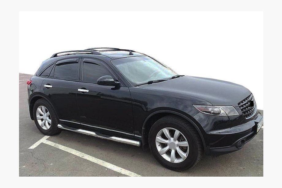 Infiniti FX 2003-2008 Window Deflectors (4 pcs, SIM) Image