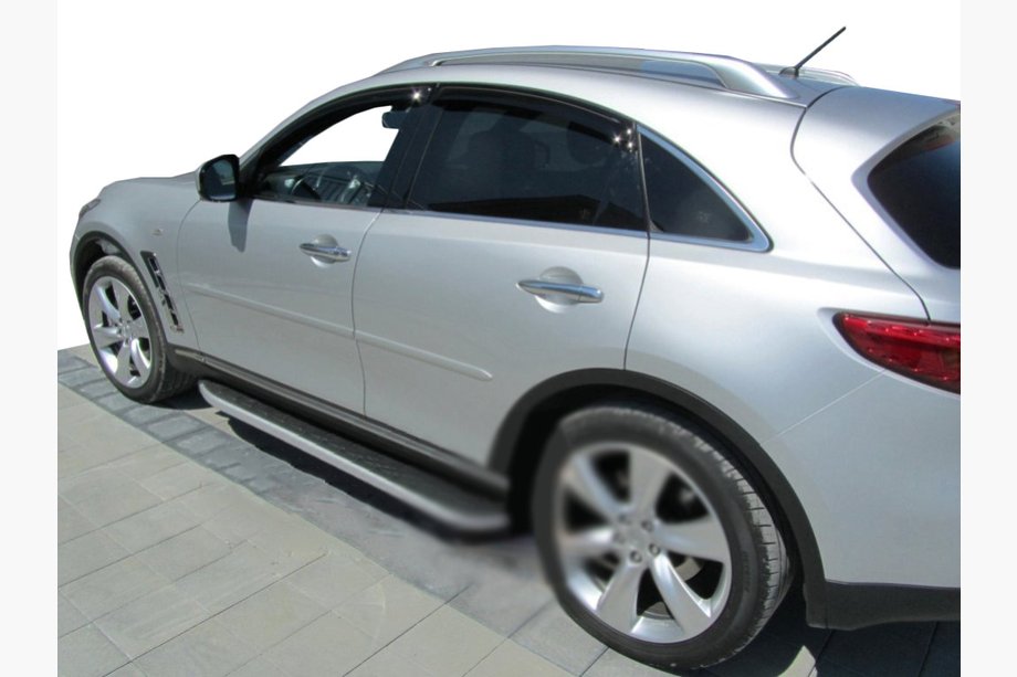 Infiniti QX70 2013-2019 Window Deflectors (4 pcs, SIM) Image