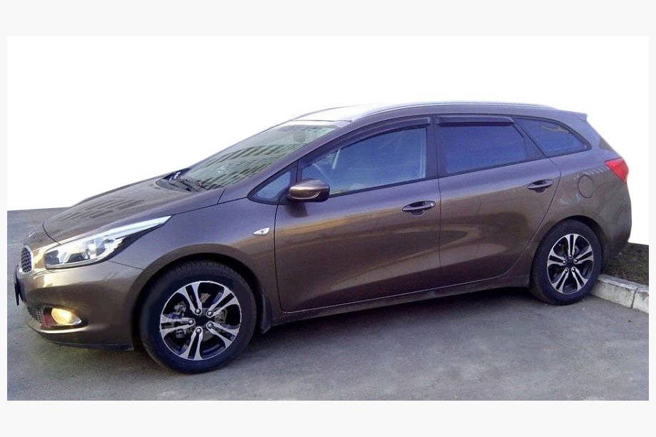 Kia Ceed 2012-2018 Window Deflectors WG (4 pcs, SIM) Image