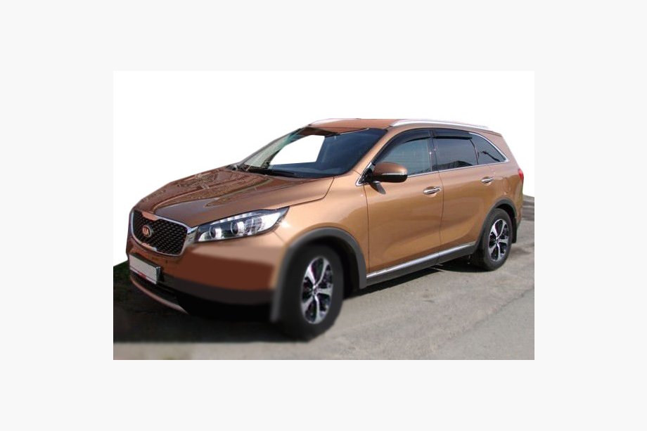 Kia Sorento III UM 2014-2020 Window Deflectors (4 pcs, SIM) Image
