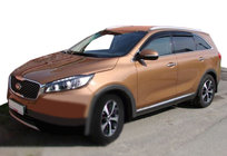 Kia Sorento III UM 2014-2020 Window Deflectors (4 pcs, SIM) photo 1