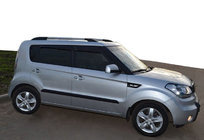 Kia Soul I 2008-2013 Window Deflectors (4 pcs, SIM) photo 1