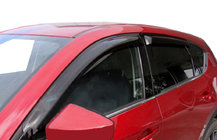 Mazda CX-5 2017–2025 Window Deflectors (4 pcs, SIM) photo 1