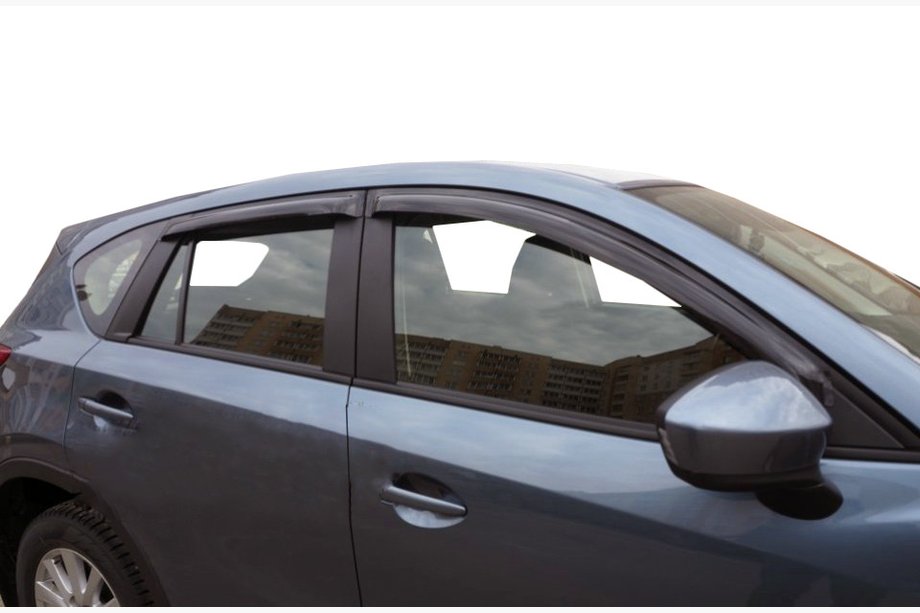 Mazda CX-5 2012-2017 Window Deflectors (4 pcs, SIM) Image