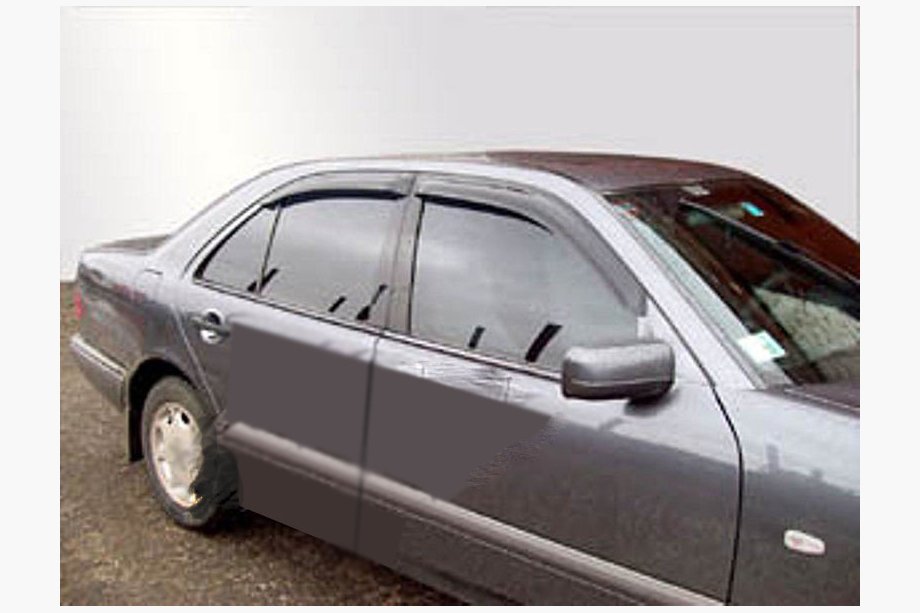Mercedes E-class W210 1995-2002 Window Deflectors SD (4 pcs, SIM) Image