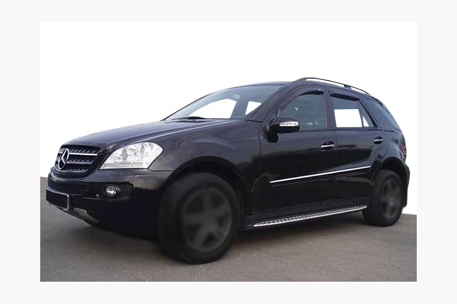 Mercedes ML W164 2005-2011 Window Deflectors (4pcs, SIM) Image