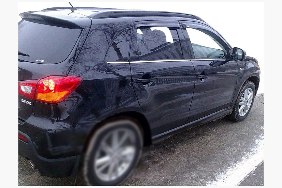 Mitsubishi ASX 2010-2023 Window Deflectors (4pcs, SIM) Image