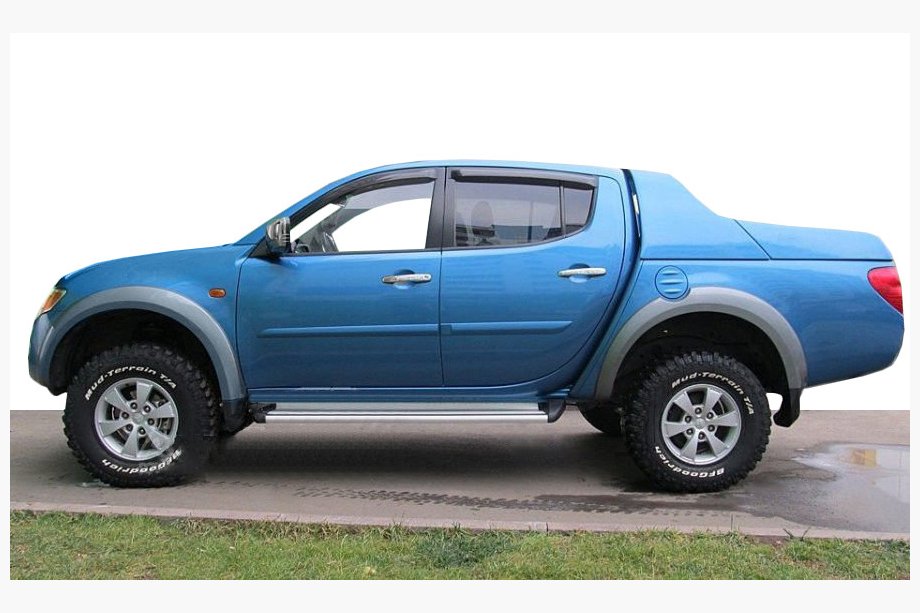 Mitsubishi L200 2006-2015 Window Deflectors (4pcs, SIM) Image