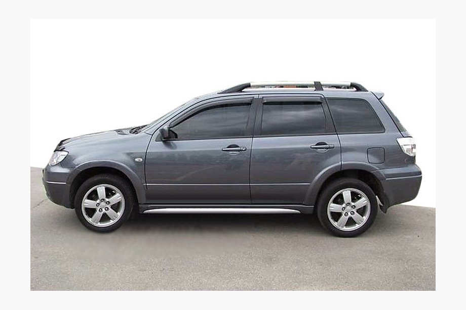 Mitsubishi Outlander 2001-2006 Window Deflectors (4pcs, SIM) Image