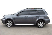 Mitsubishi Outlander 2001-2006 Window Deflectors (4pcs, SIM) photo 1