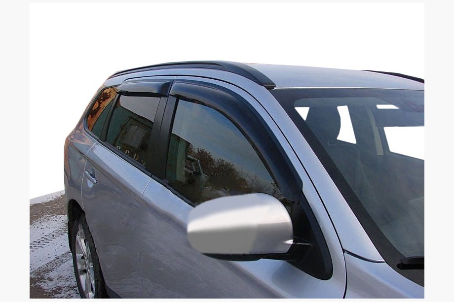 Mitsubishi Outlander 2012-2021 Window Deflectors (4pcs, SIM) Image