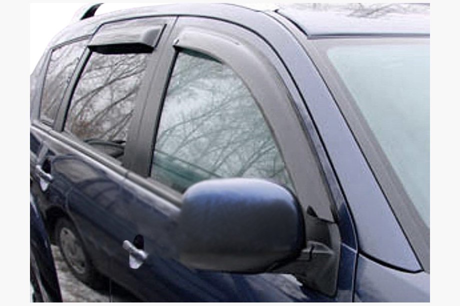 Mitsubishi Outlander 2006-2012 Window Deflectors (4pcs, SIM) Image