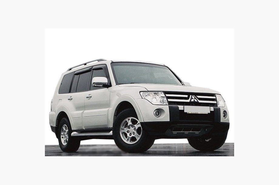 Mitsubishi Pajero Wagon III 1999-2006 Window Deflectors (4pcs, SIM) Photo 1