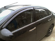 Nissan Almera N17 2012-2018 Window Deflectors (4pcs, SIM) photo 1