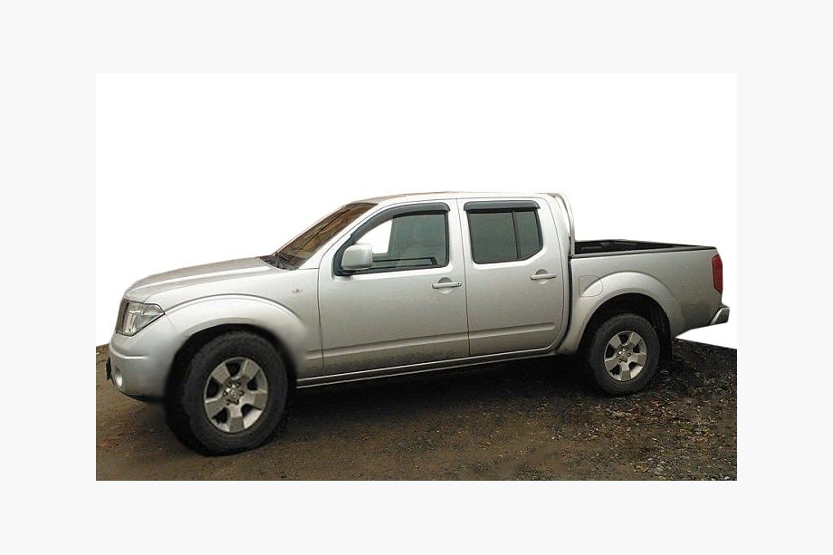 Nissan Navara 2006-2015 Window Deflectors (4pcs, SIM) Image