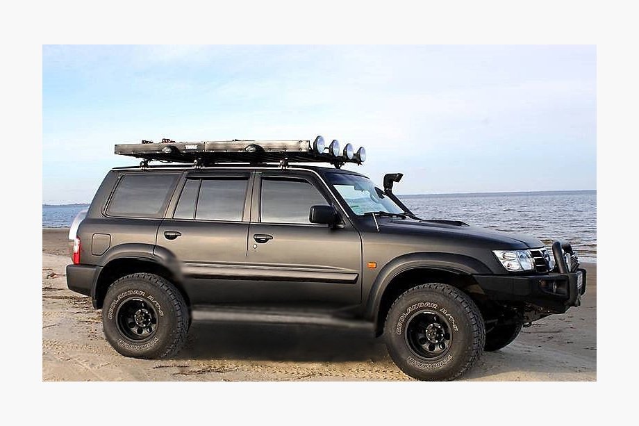 Nissan Patrol Y61 1997-2011 Window Deflectors (4pcs, SIM) Image