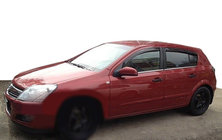 Opel Astra H 2004-2013 Window Deflectors HB (4pcs, SIM) photo 1
