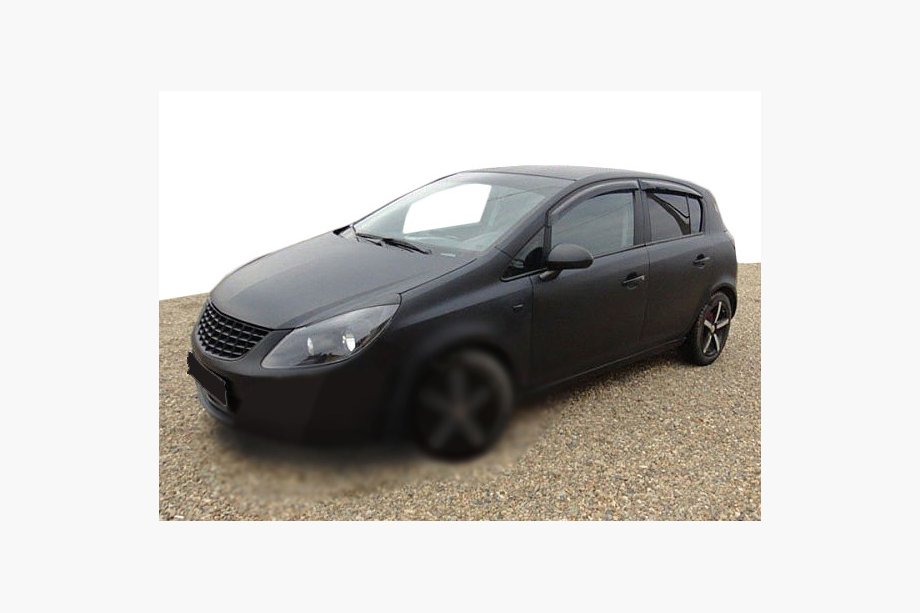 Opel Corsa D 2007-2014 Window Deflectors (4 pcs, SIM) Image