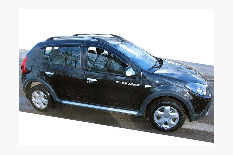 Renault Sandero 2007-2013 Window Deflectors (4 pcs, SIM) Image